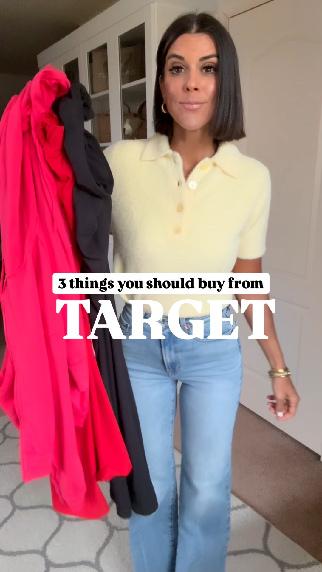 3 Things You Should Buy From Target! I’m 5’5 and in size small in yellow sweater. Size 2 regular length in jeans (size up if in between)
Size small in pull on pants, tank, and hoodie. Size down half size in flats. 

#LTKSeasonal #LTKstorytime #LTKootd