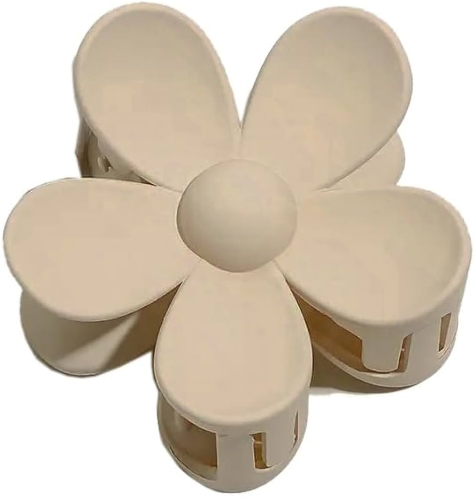 Cute Flower Claw Clips for Women. Non-slip Matte Large Claw Clips for Thick Hair and Thin Hair. M... | Amazon (US)