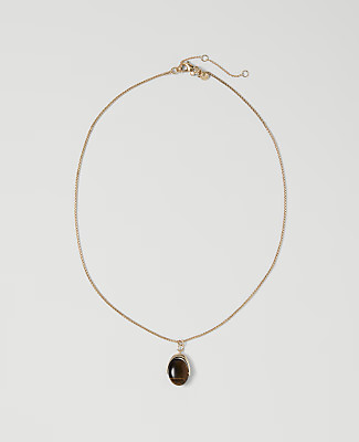 Ann Taylor Tortoise Pendant Necklace | Ann Taylor