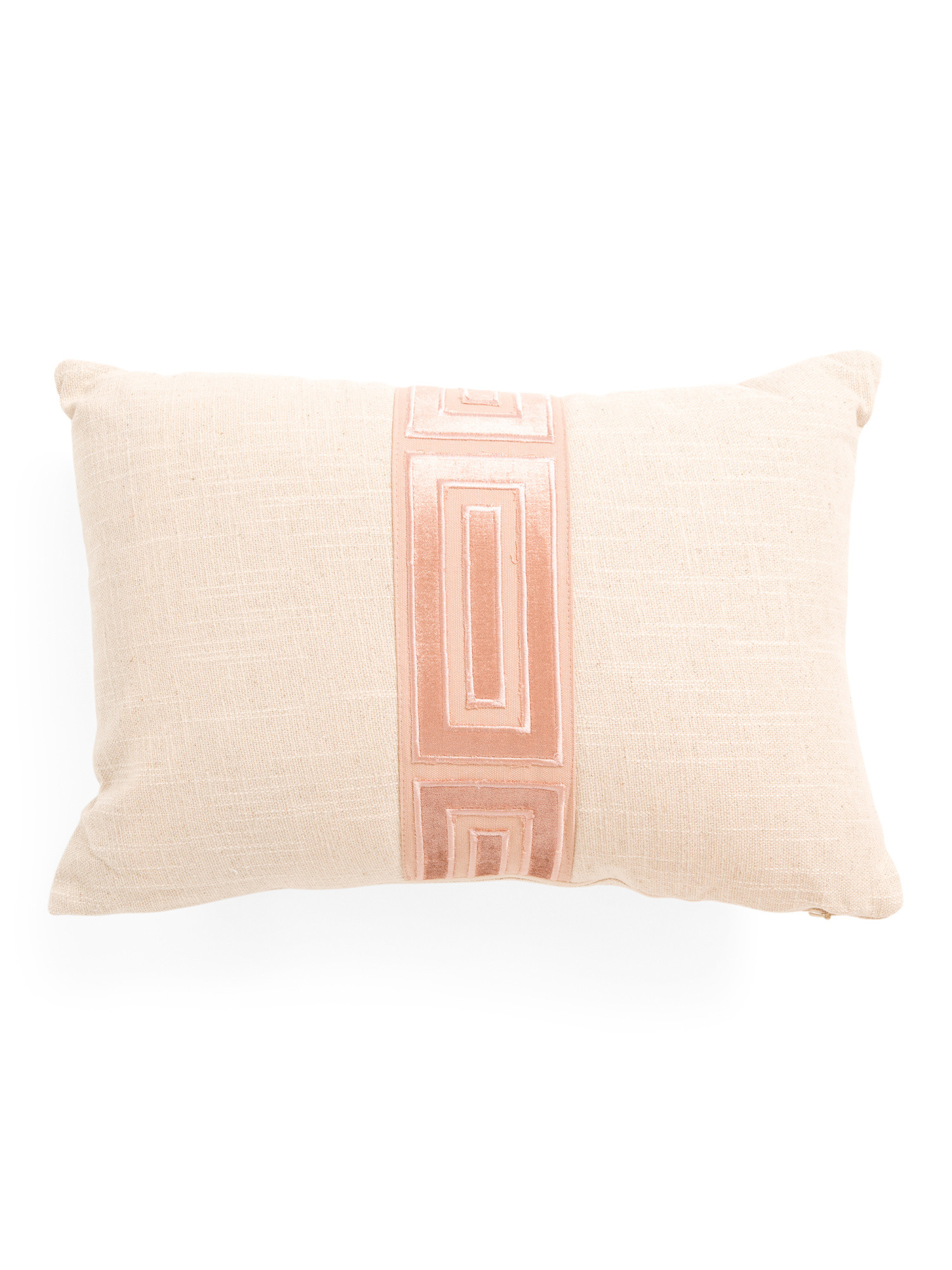 13x20 Linen Blend Greek Key Pillow | Home | Marshalls | Marshalls