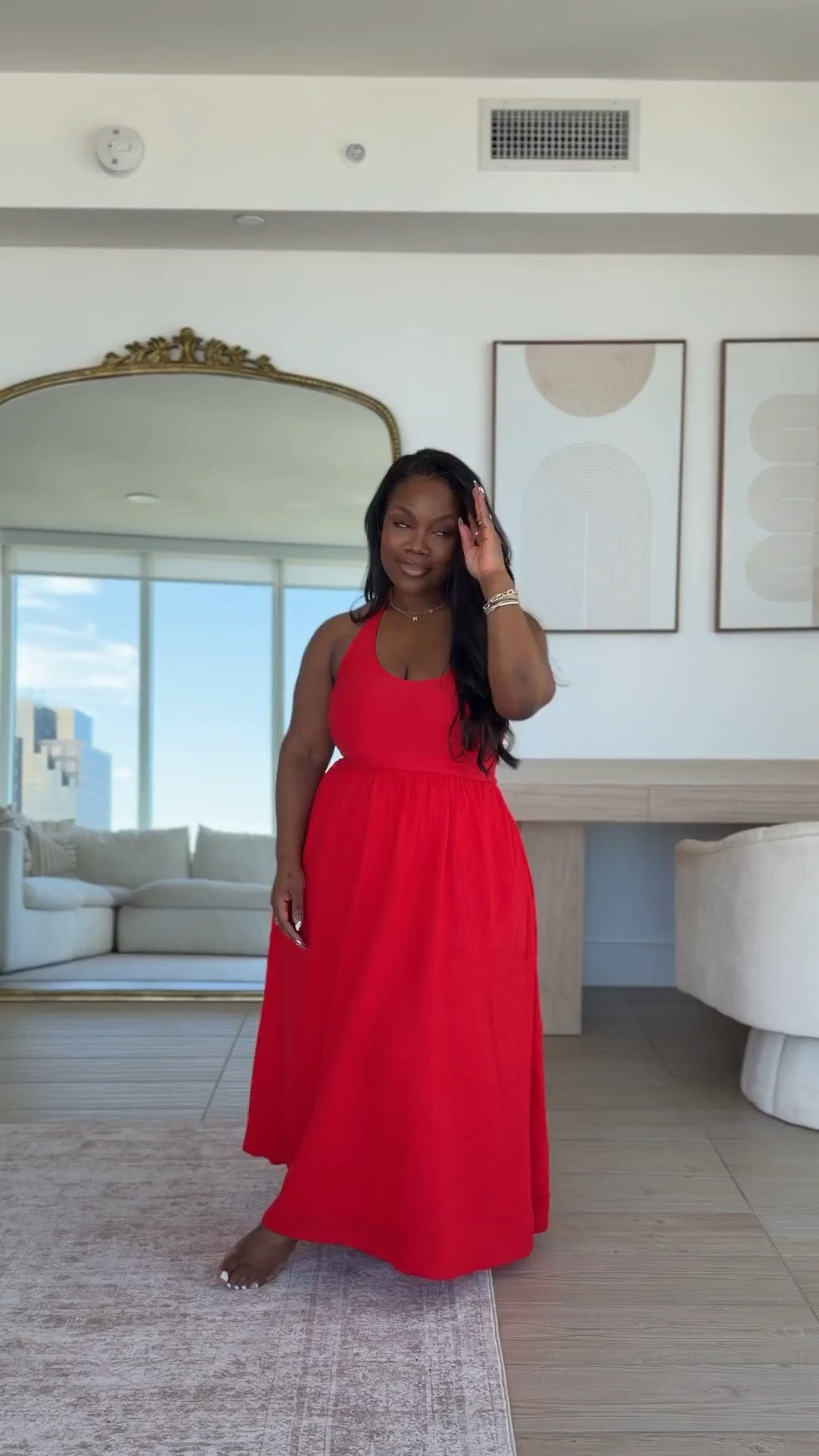 Summer dress on sale + EXTRA 40% OFF SALE STYLES with code SHOPSALE 🙌🏾

Me 🤝 this gorgeous @jcrew dress all summer 🤌🏾 

When it comes to dresses, J.Crew knows ball and this gorgeous red number is evidence of that. This silhouette is absolutely stunning and so flattering on my curvy body. Also, she has pockets … WE LOVE. 

And we can’t ignore the accessories, J.Crew always has the perfect accessories to bring a look to life and these did just that. 

Do we love or do we LOVE?

#LTKMidsize #LTKootd #LTKSaleAlert