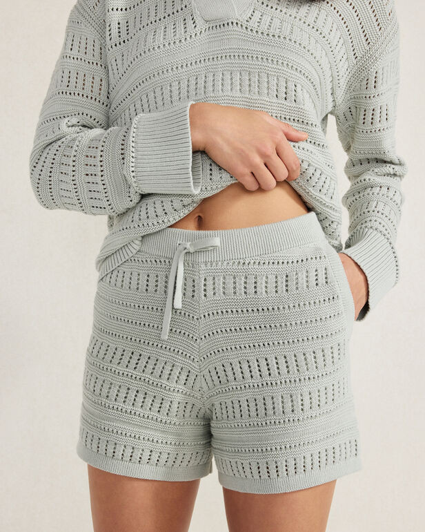 Organic Cotton Open Stitch Shorts | Haven Well Within
