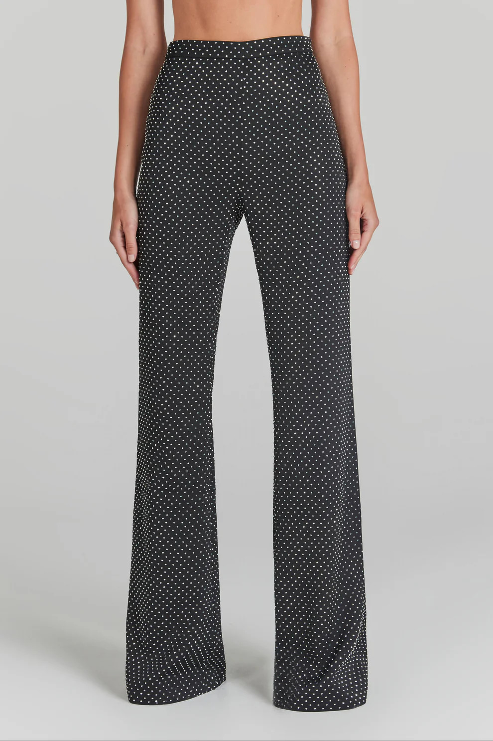 Kira Black Trousers | Nadine Merabi