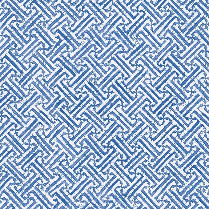 Caspari Fretwork Gift Wrapping Paper in Blue, 30 in. x 8 ft. Roll | Amazon (US)