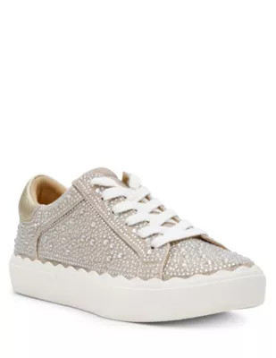 Anne Klein Women's Carrie Crystal Sneaker | Belk