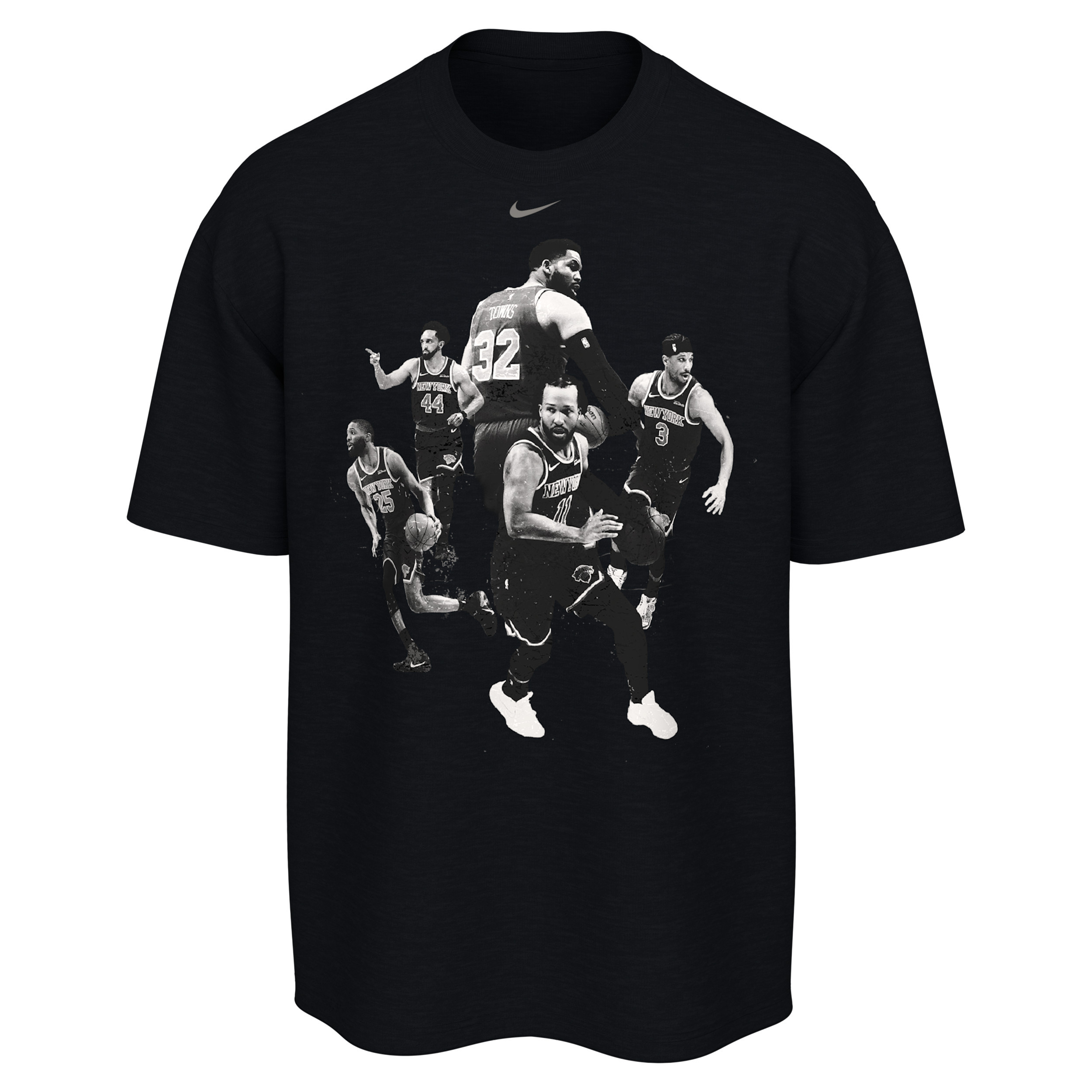 New York Knicks 2026 Player Nike Men's Basketball T-Shirt in Black | JJ0298-010 | Nike (US)