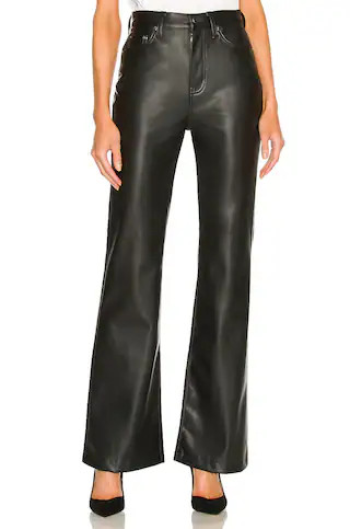 PISTOLA Stevie High Rise Wide Leg in Slate Black from Revolve.com | Revolve Clothing (Global)