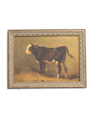 16x12 Vintage Calf Wall Art | TJ Maxx