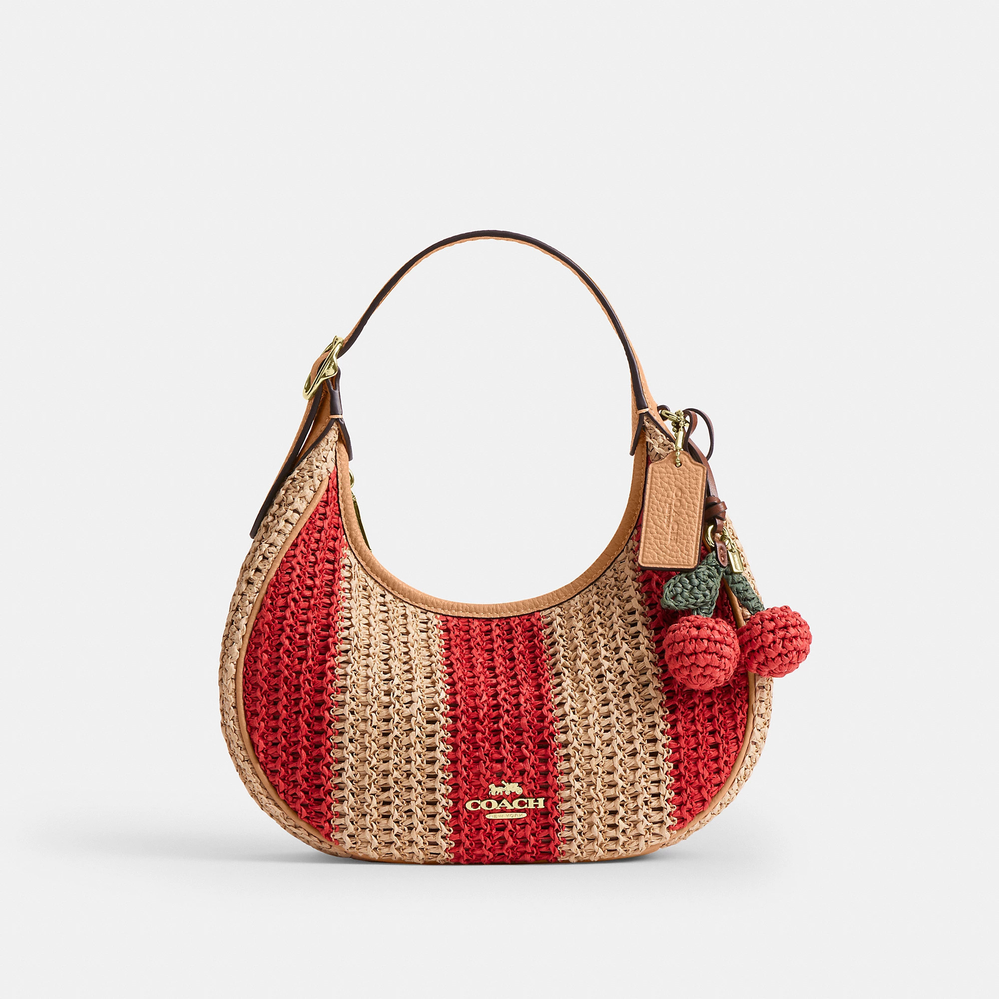 Emily Shoulder Bag With Charm | Coach Outlet US