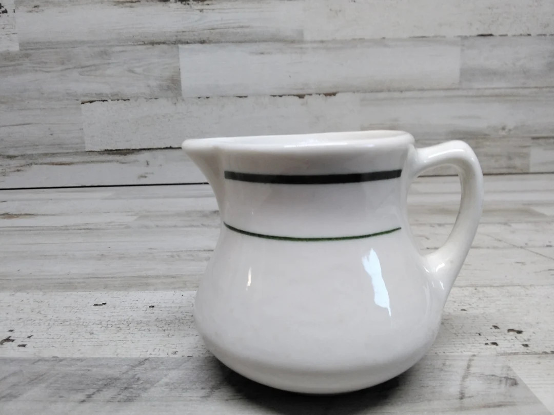 Buffalo Hotel Restaurant Diner China Small Pitcher / Ironstone Pitchers / Ironstone Creamer - Ets... | Etsy (US)