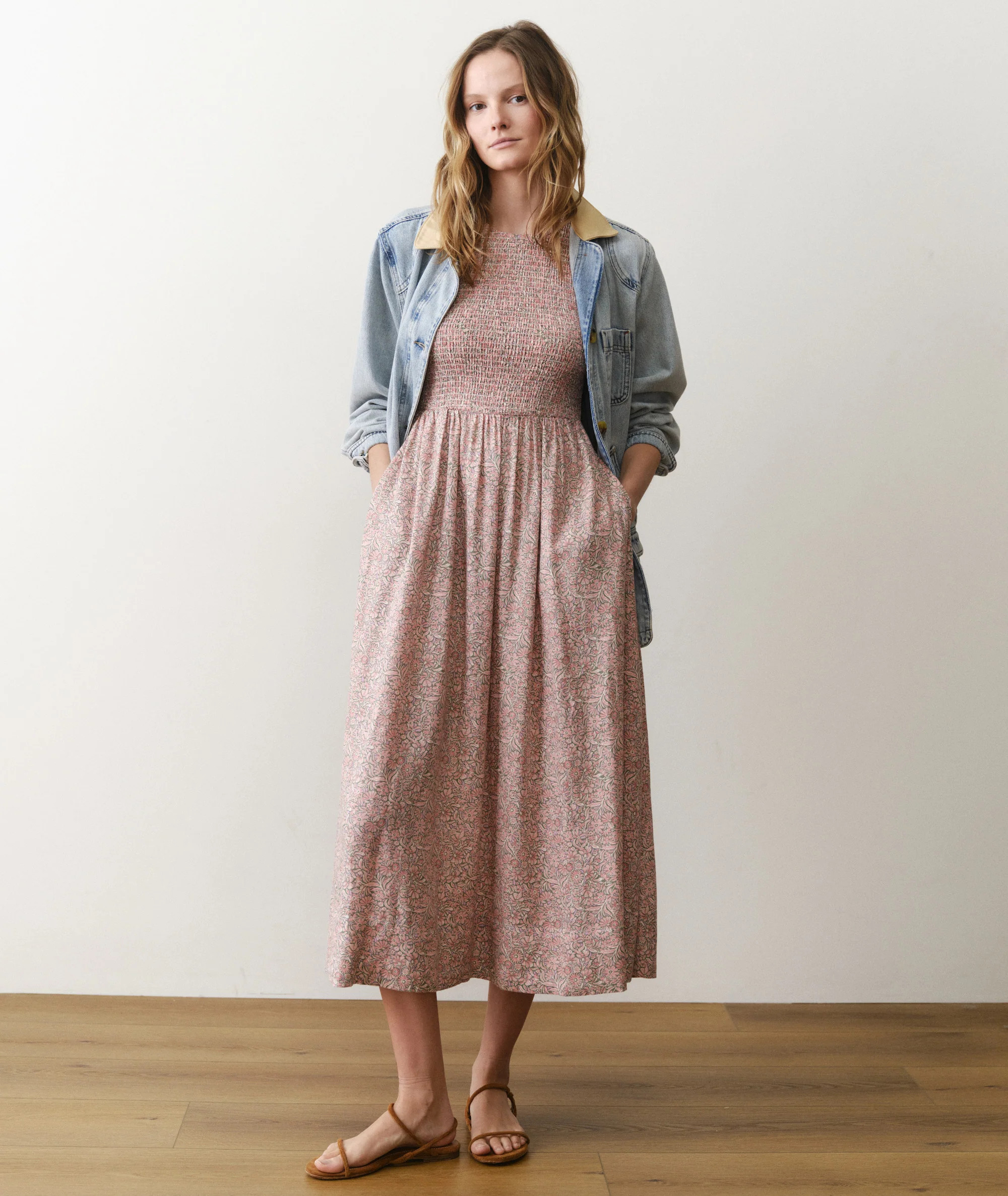 Darcy Smocked Maxi Dress | Marine Layer