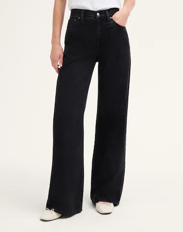 The Ultimate Wide-Leg Jean in Airy Denim | Madewell