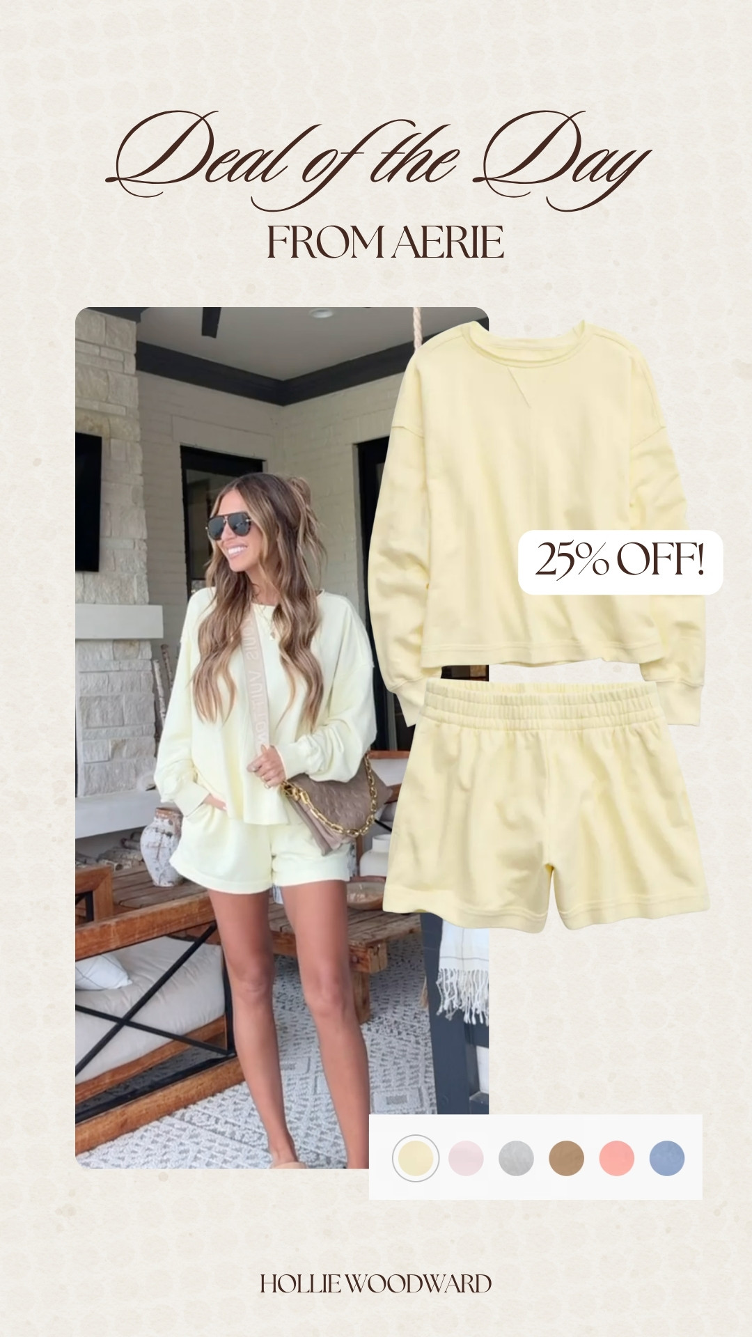 wearing a small in both 💛 

 #LTKSaleAlert