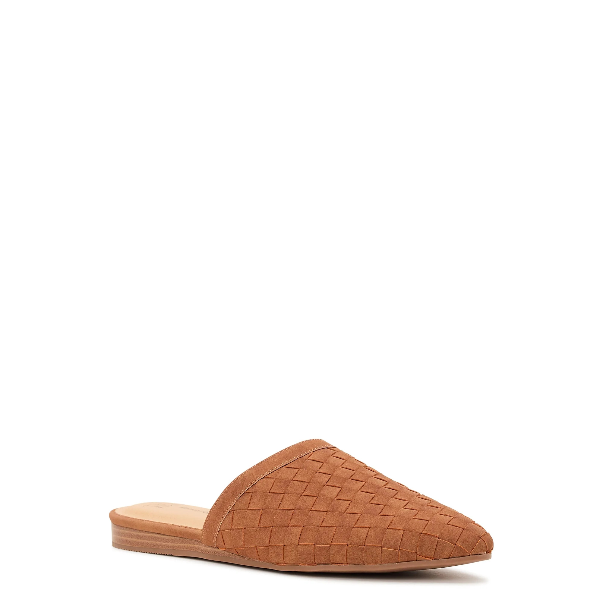 Time and Tru Women's Woven Mules | Walmart (US)