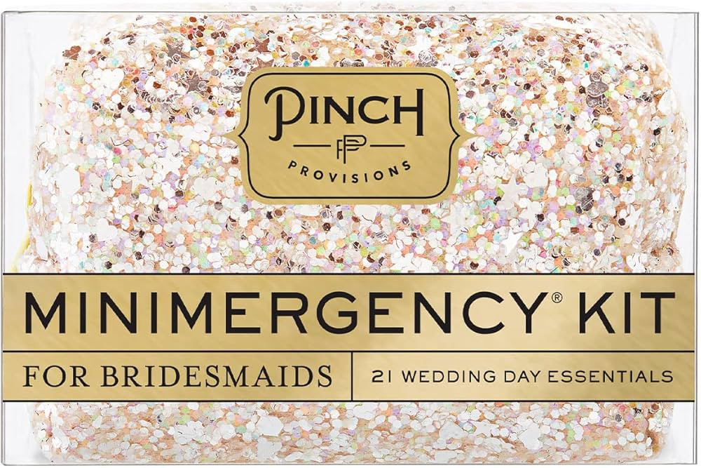 Pinch Provisions Minimergency Kit for Bridesmaids, includes 21 Emergency Wedding Day Must-Have Es... | Amazon (US)