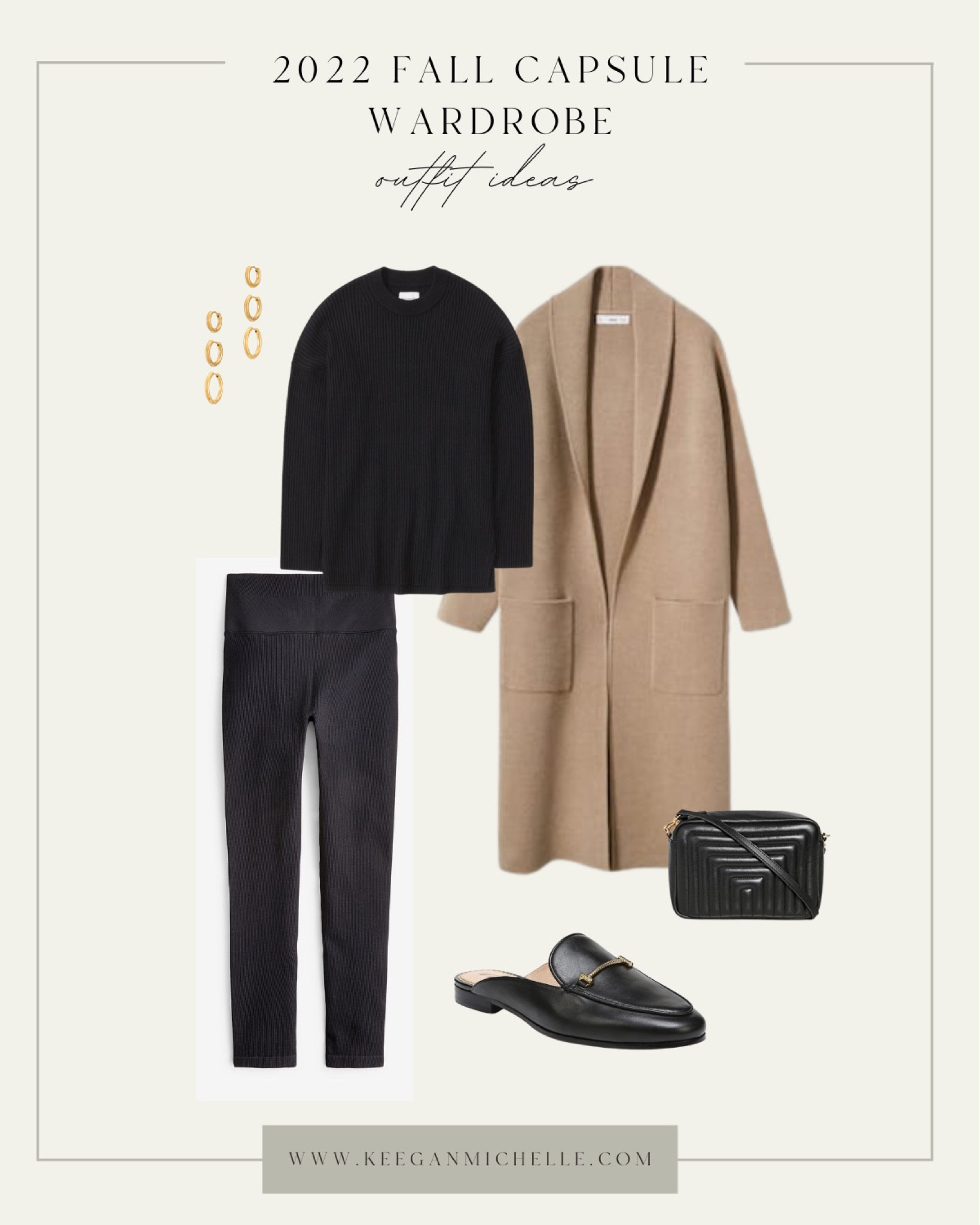 Fall capsule wardrobe outfit idea in my staple coatigan and leggings 

#LTKSeasonal