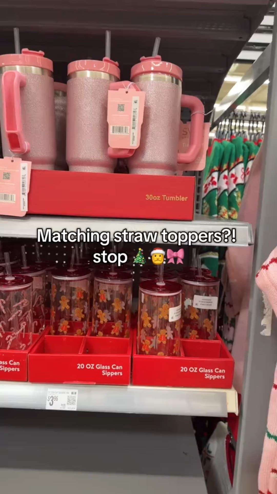 Walmart’s new Christmas tumblers are here and they’re adorable 😍🎄✨ matching straw toppers and all — the perfect festive gift idea or stocking stuffer! linked in bio 🛒💖
Hashtags:
#walmartfinds #christmasaesthetic #holidaytumblers #giftideas #ltkitfinds

#LTKHoliday #LTKGiftGuide #LTKSeasonal