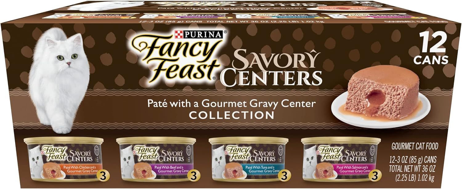 Fancy Feast Purina Wet Cat Food Variety Packs | Amazon (US)