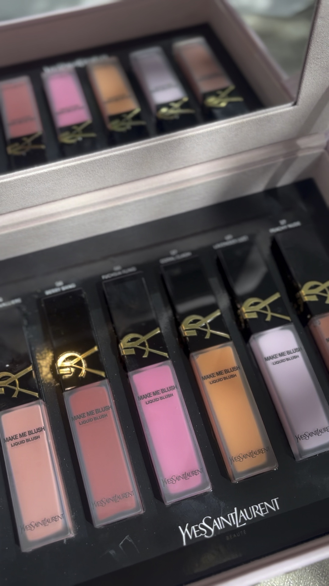 ✨ NEW YSL Make Me Blush Liquid Blush✨  
Say hello to the newest must-have from YSL Beauty – the *Make Me Blush* Liquid Blush! This innovative formula gives you a weightless, soft flush of color that melts into your skin for a natural, glowing finish. It's super buildable, perfect for adding just a hint of color or layering up for a bold, statement look. With its smooth, blendable texture and luxurious feel, this blush will keep your cheeks radiant all day long. 

Grab yours now and achieve that effortless, healthy glow! 💋

#LTKVideo #LTKBeauty #LTKWedding