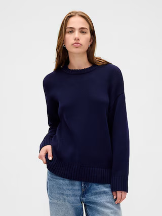 100% Cotton Oversized Sweater | Gap (US)