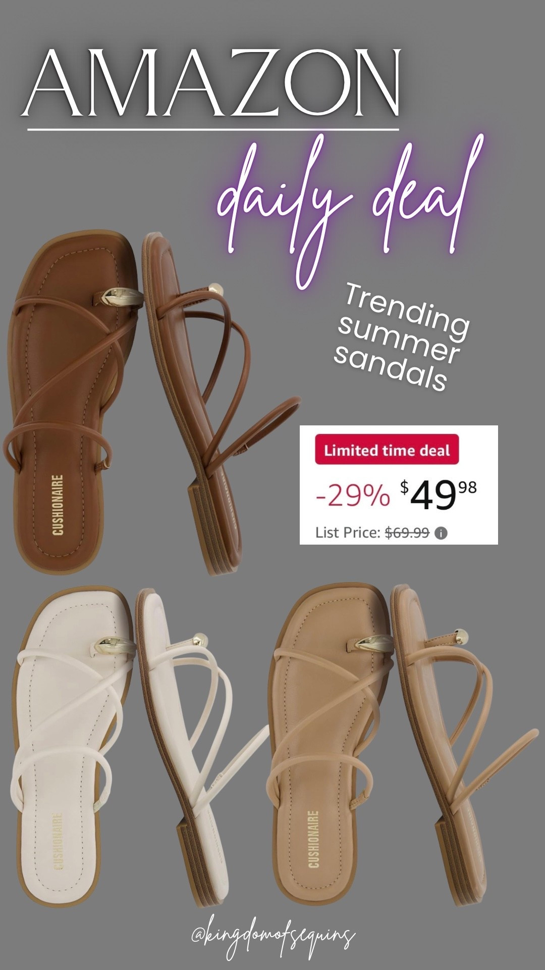Trending summer sandals you can wear all season long.

#LTKSaleAlert #LTKSeasonal