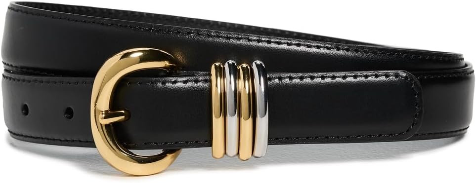 Madewell Women's Mixed Metal Keeper Belt | Amazon (US)
