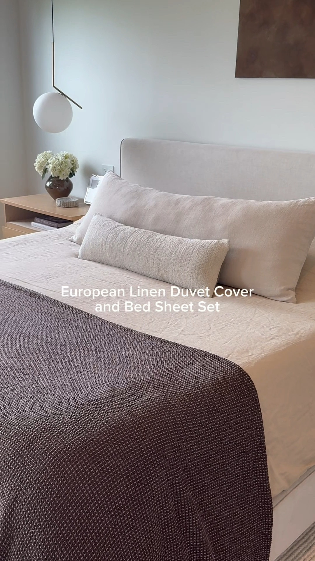 Linen bedding refresh ☁️🤍

Bed frame is from Living Spaces “Dean” 

#LTKStyleTip #LTKHome #LTKFindsUnder100