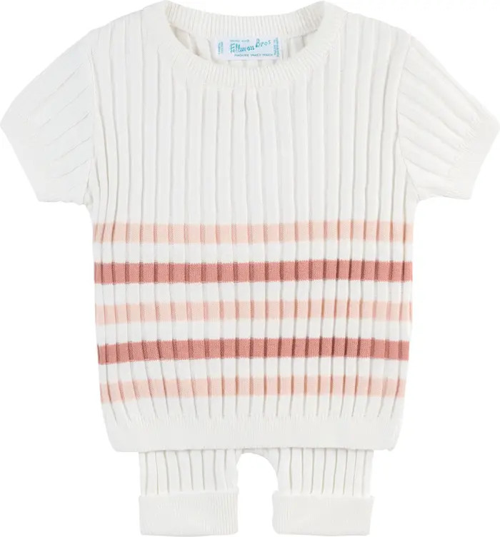 Feltman Brothers Stripe Rib Knit Top & Pants Set | Nordstrom | Nordstrom