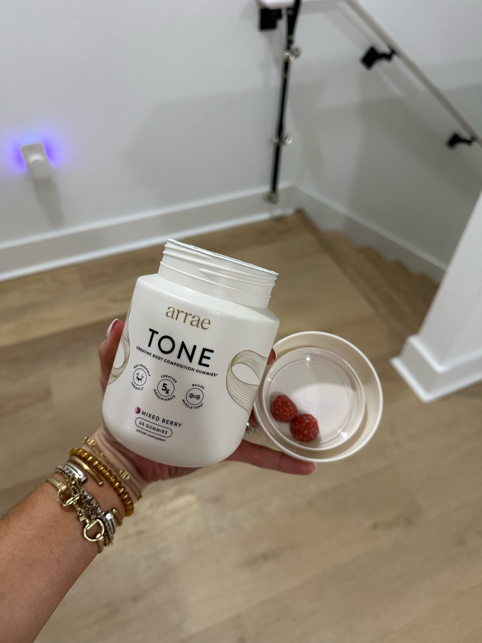 My @Arrae tone gummies I take after I workout. Code SLOANE15.

#LTKfitnessgoals #LTKfoodie #LTKActive