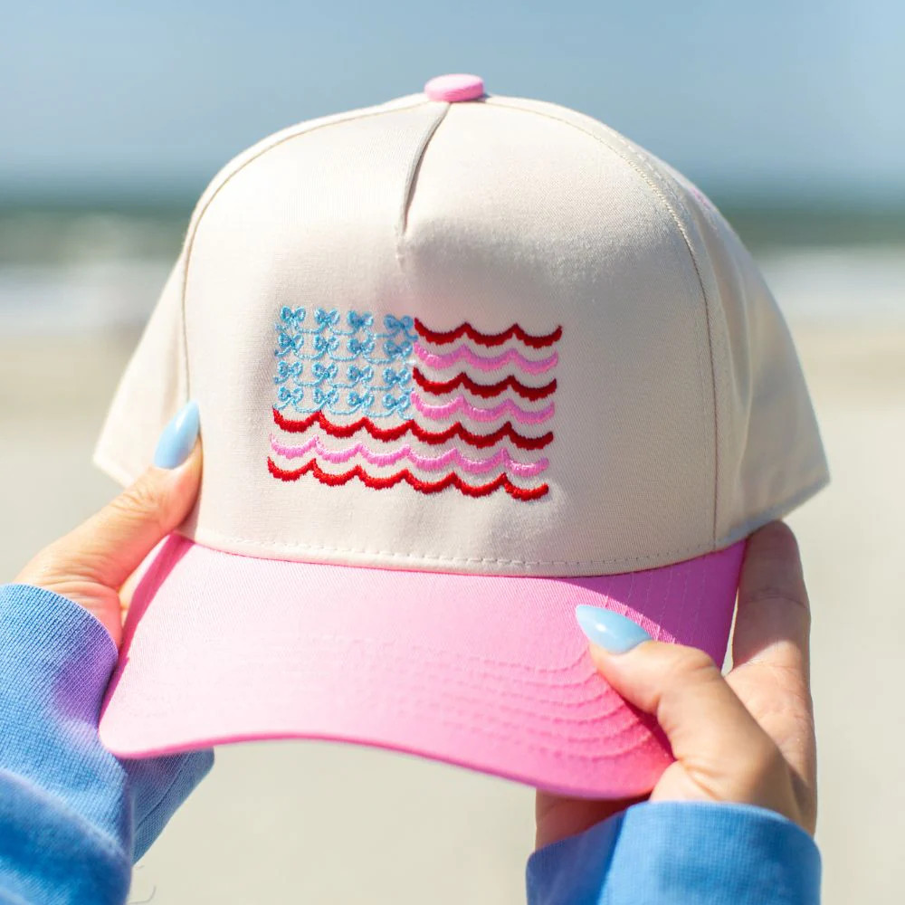 'The Preppy Patriot' Trucker Hat | United Monograms