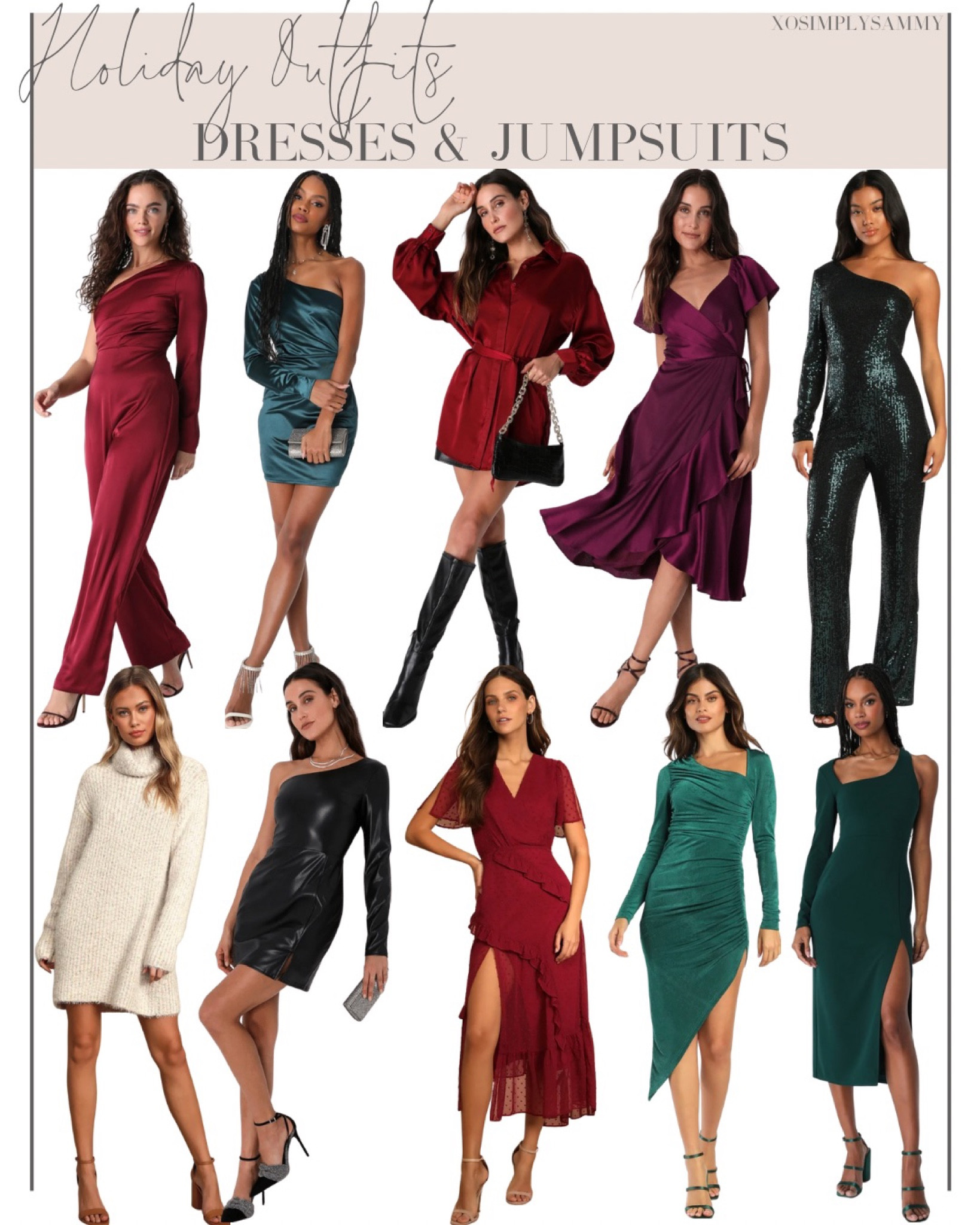 Holiday outfit , holiday dress , holiday party , Christmas dress , Christmas outfit , midi dress , maxi dress , velvet dress , one shoulder dress , sequin dress , holiday jumpsuit , velvet jumpsuit , sequin jumpsuit , sweater dress , turtleneck dress , wrap dress , red holiday dress , green holiday dress , black holiday dress 

#LTKSeasonal #LTKHoliday #LTKstyletip