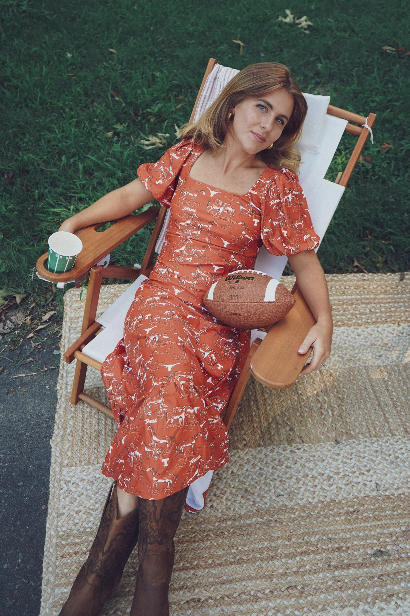 The Lucy Dress - Texas Horse Toile | Smith and Quinn