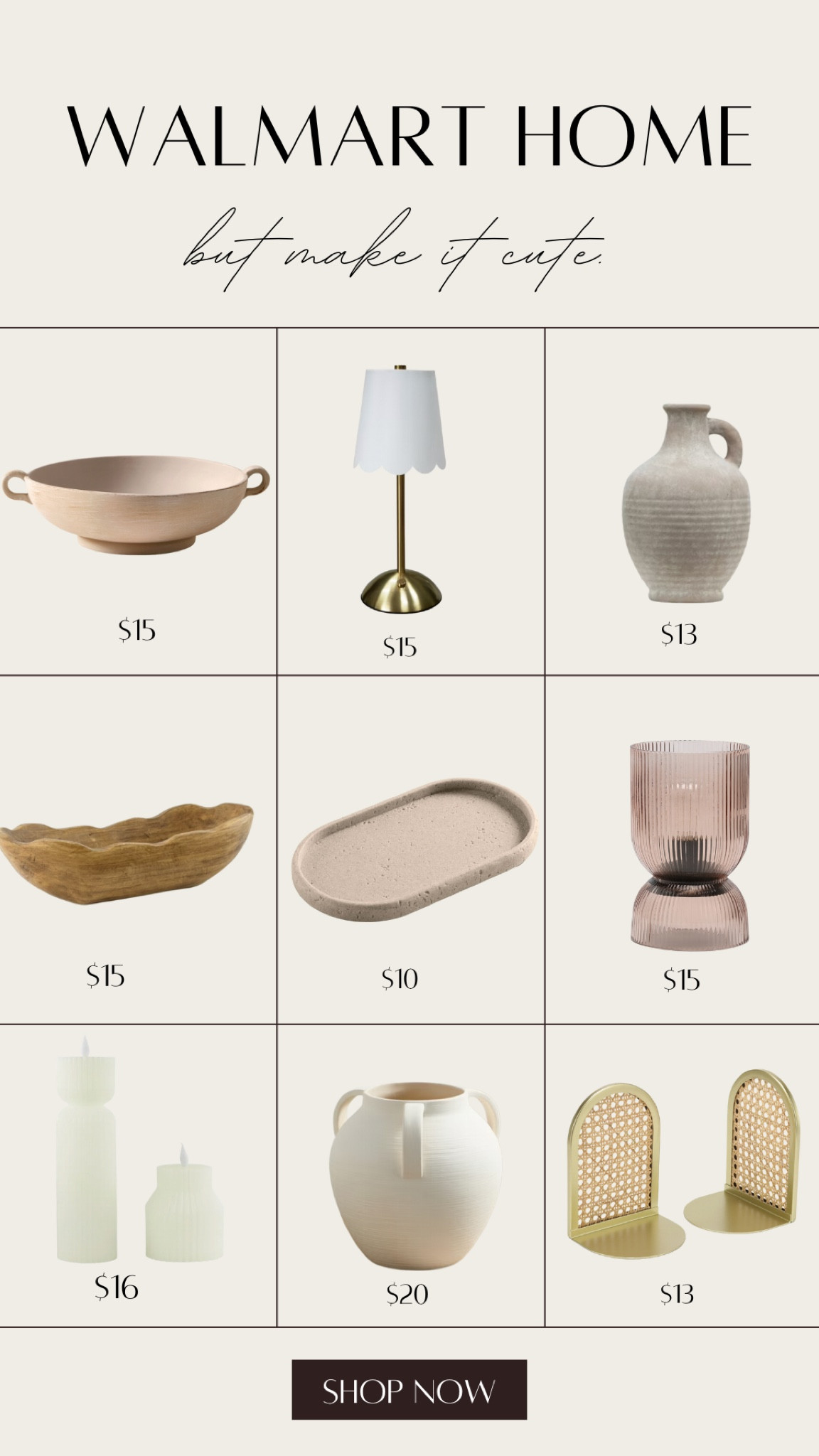 Obsessed with these stylish and affordable home essentials—all from Walmart! Budget-friendly finds that look high-end? Yes, please! ✨ #WalmartFinds #HomeDecorLover #BudgetFriendlyDecor #WalmartHome #AffordableHomeDecor #KitchenFavorites #CozyHomeVibes #NeutralDecor #ChicAndAffordable #ModernFarmhouse #RusticCharm #DecorOnABudget #HomeEssentials #WalmartDeals #InteriorInspo #LTKHome #StylishStorage #MinimalistHome #SmallSpaceDecor #EverydayHome

#LTKStyleTip #LTKMostLoved #LTKHome