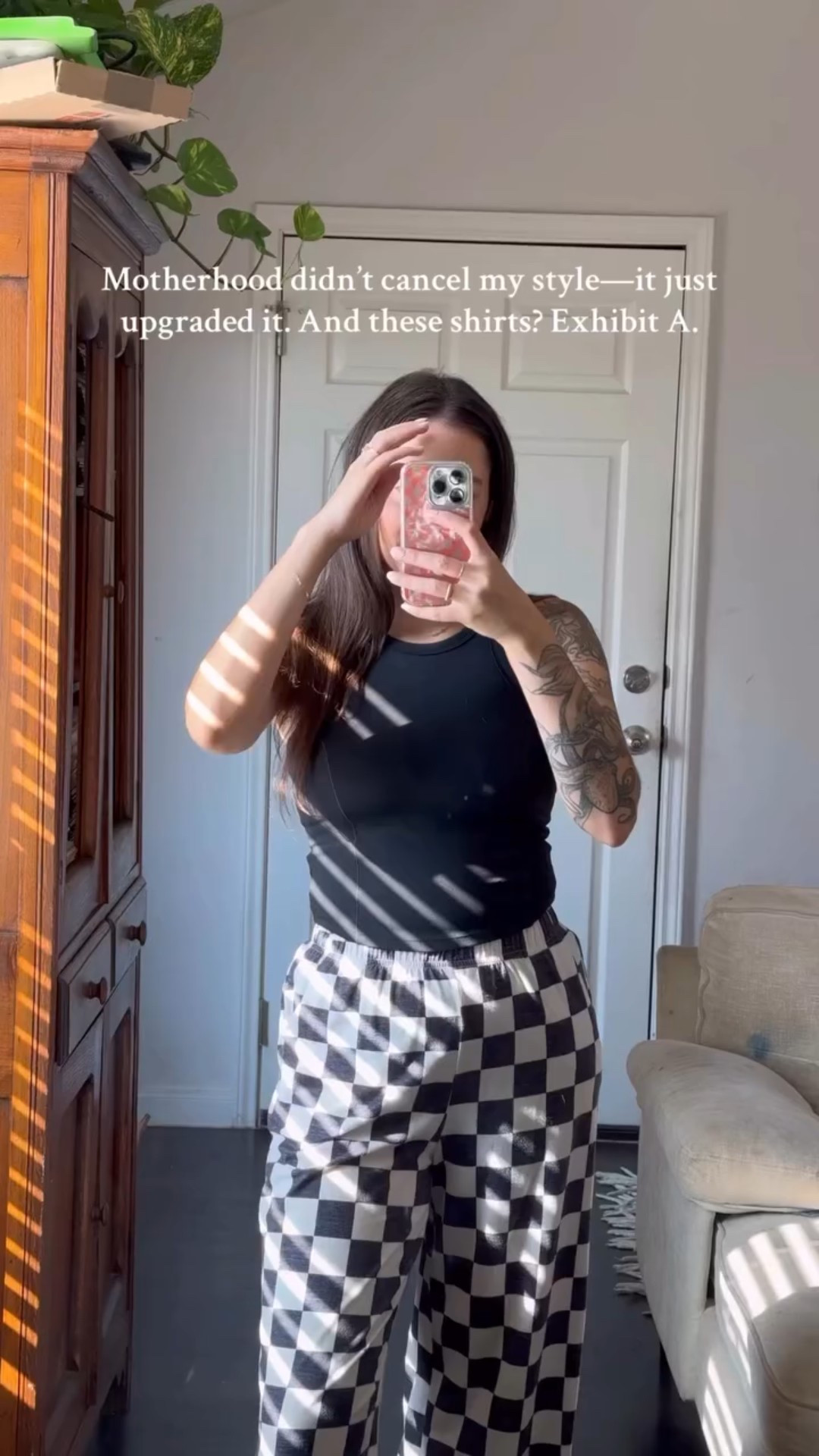 #partnership ✨ Mom life calls for clothes that actually keep up—comfortable, breathable, and easy to style. That’s why I’m loving these G4Free shirts! They’re lightweight, quick-dry, and perfect for errands, workouts, or chasing little ones around.

If you want the link to shop, just comment “SHIRT” and I’ll send it over! 🖤 

#motherhood #momfits #momfashion #austintexas #thatmom