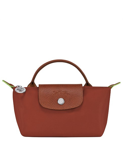 Le Pliage Green Clutch | David Jones (Australia & New Zealand)