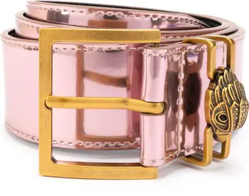 Metallic Leather Belt | Nordstrom