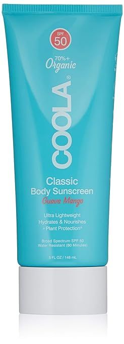 COOLA Organic Sunscreen SPF 50 Sunblock Body Lotion, Dermatologist Tested Skin Care for Daily Pro... | Amazon (US)