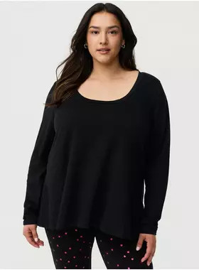 Vintage Slub A-Line Scoop Neck Tee | Torrid (US & Canada)
