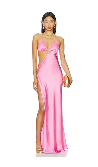 Villa Lobster Maxi Dress in Dahlia | Revolve Clothing (Global)