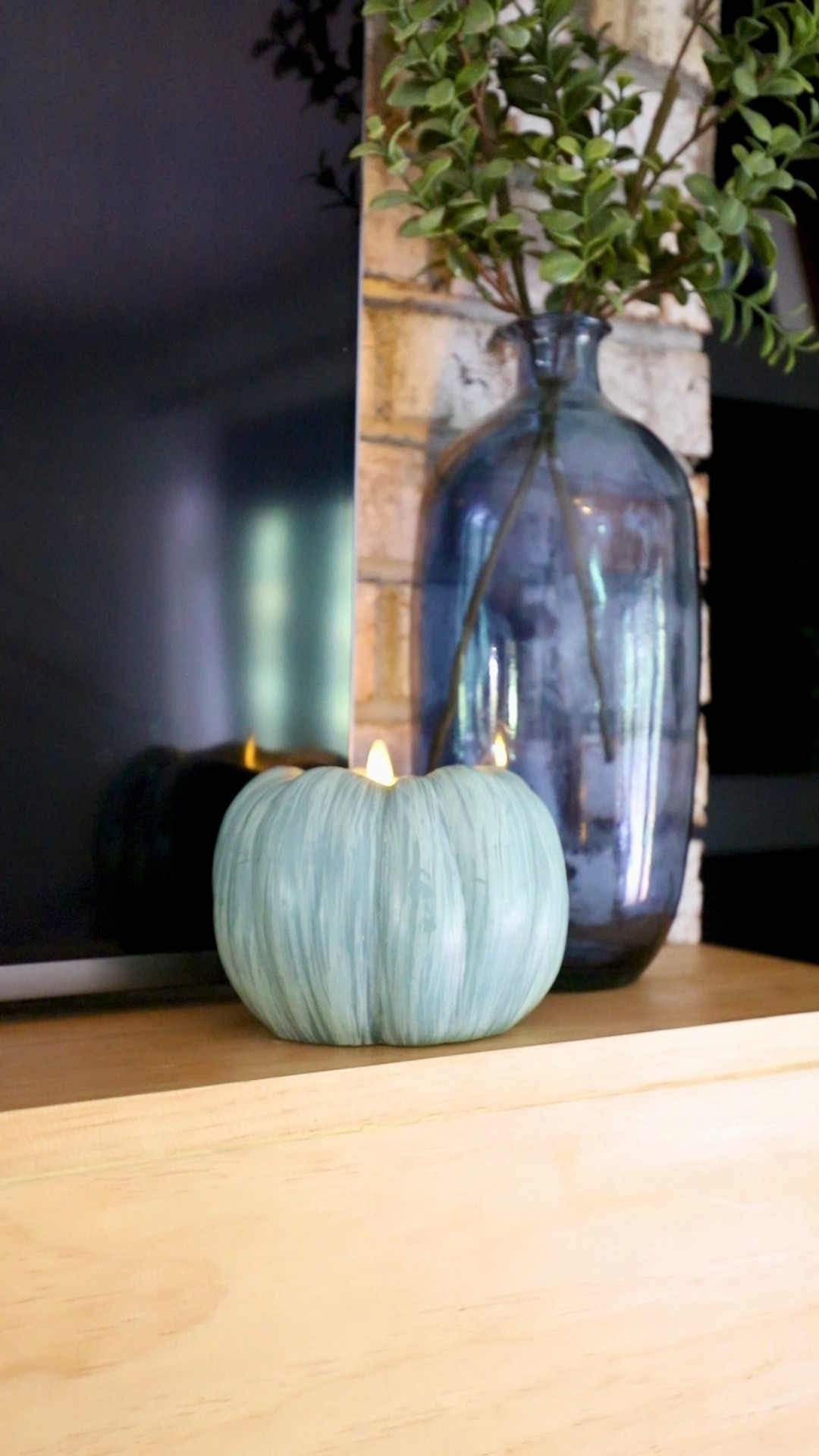 Fall flameless pumpkin candle 

#LTKFind #LTKhome #LTKSeasonal