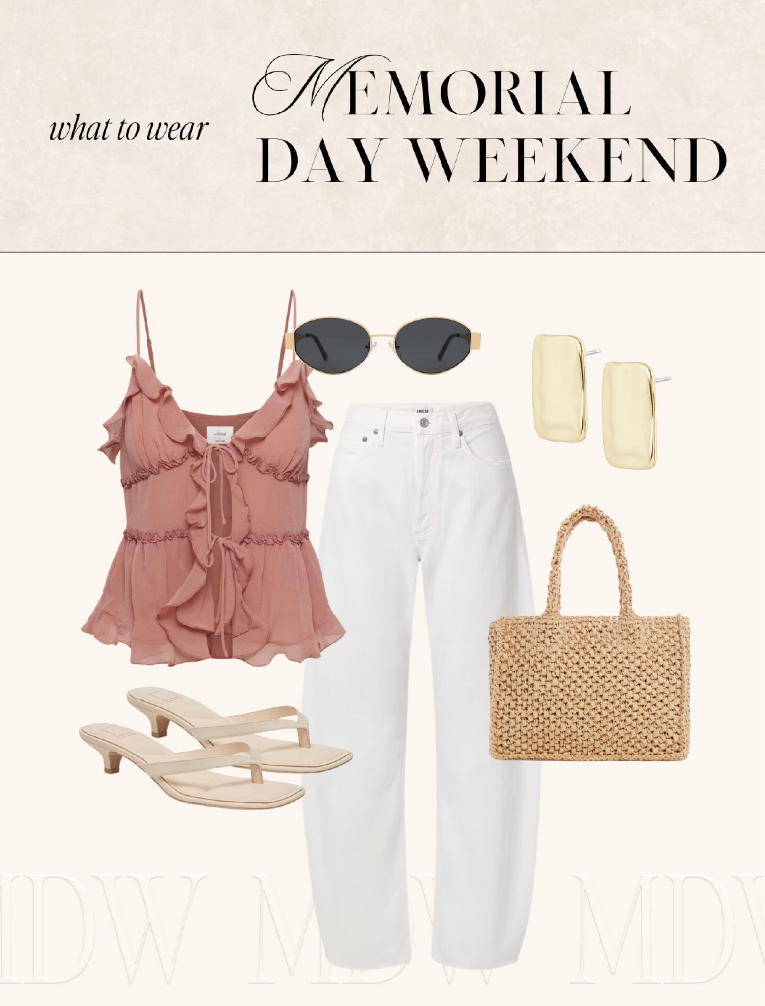 MDW Outfit Ideas 〰️ 20% off earrings DANIELLE20 

What to wear for MDW, Memorial Day, Memorial Day outfit, Memorial Day swim, Memorial Day weekend, Memorial Day dress, MDW outfits, MDW dress, summer outfit, barrel jeans, aritzia

#LTKParties #LTKSeasonal #LTKStyleTip