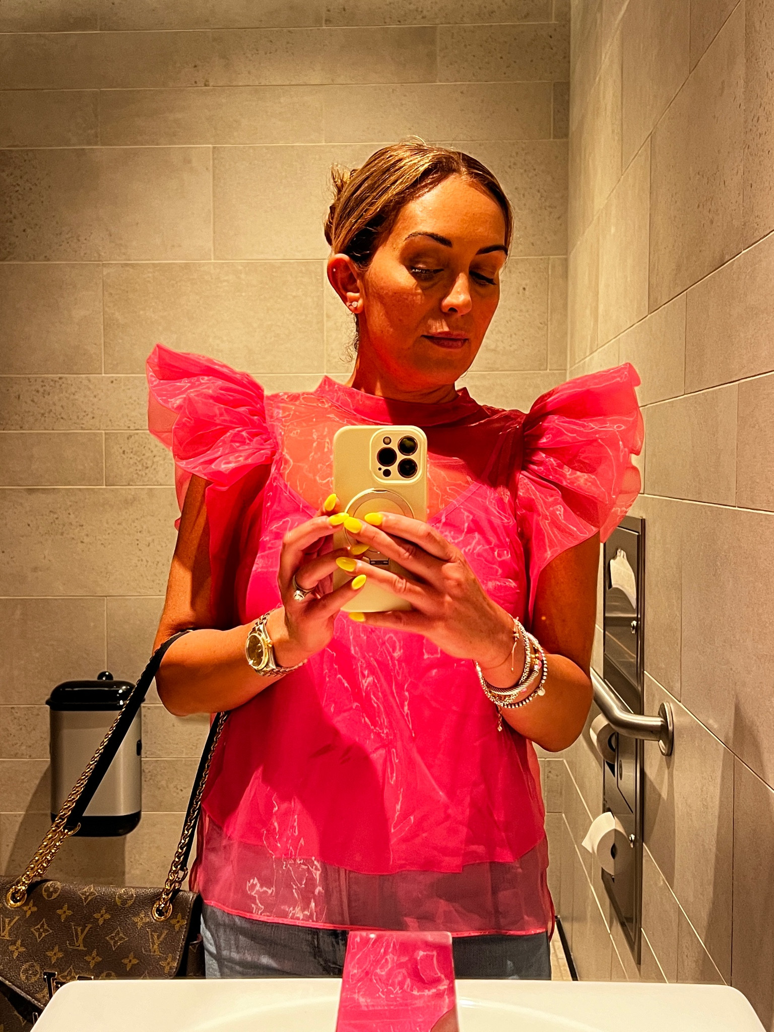 I’m here for the moody lighting. Loving this #buddylove flutter sleeve top in hot pink! Perfect for those easy breezy summer date nights! Comes in a variety of colors too! 

#LTKSeasonal #LTKStyleTip #LTKWorkwear