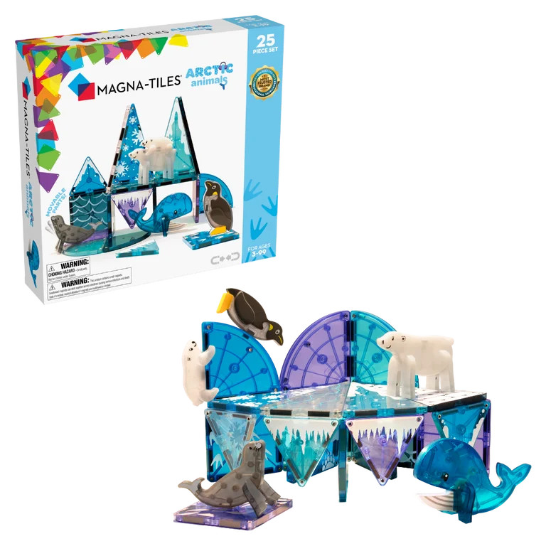 MAGNA-TILES® Arctic Animals 25pc Set, Ages 3+ | Walmart (US)