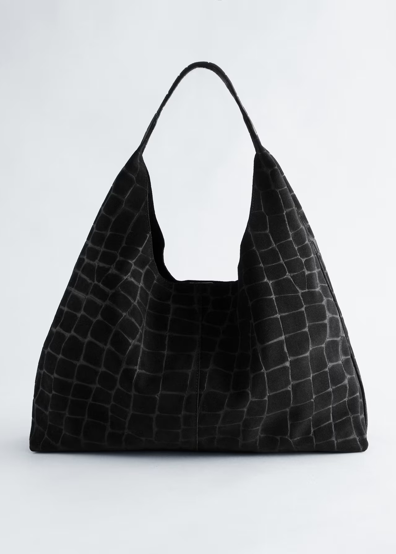 Suede Croco Tote Bag | & Other Stories UK