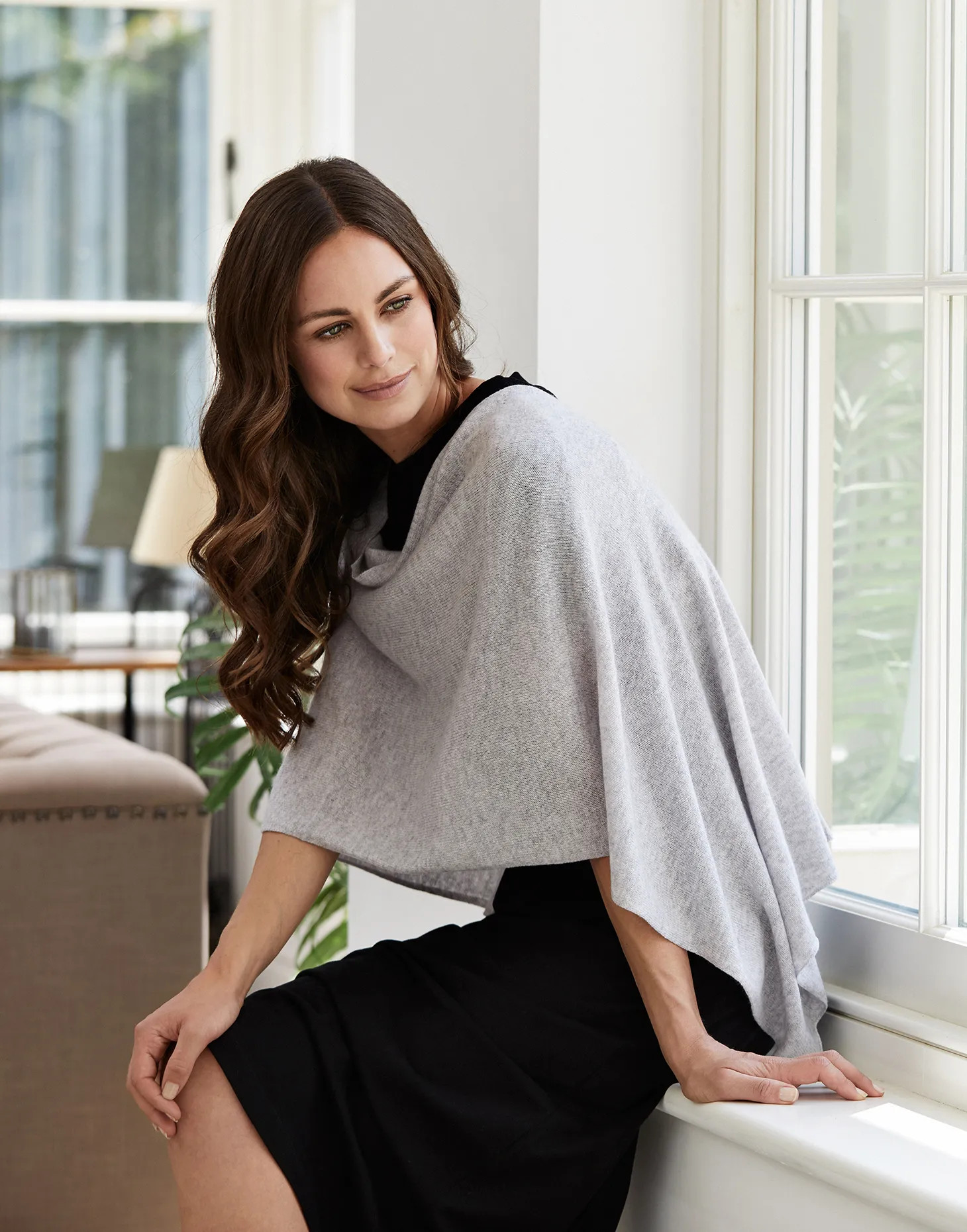 Gloves & Scarves | Lucy 4-way Cashmere Poncho | Cove | Debenhams UK