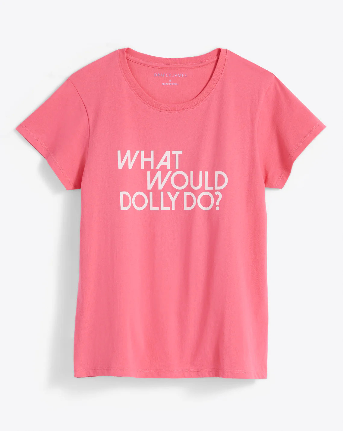 What Would Dolly Do Pink T-Shirt | Draper James (US)