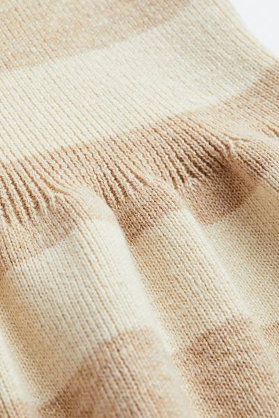 Fine-knit cotton dress | H&M (UK, MY, IN, SG, PH, TW, HK)