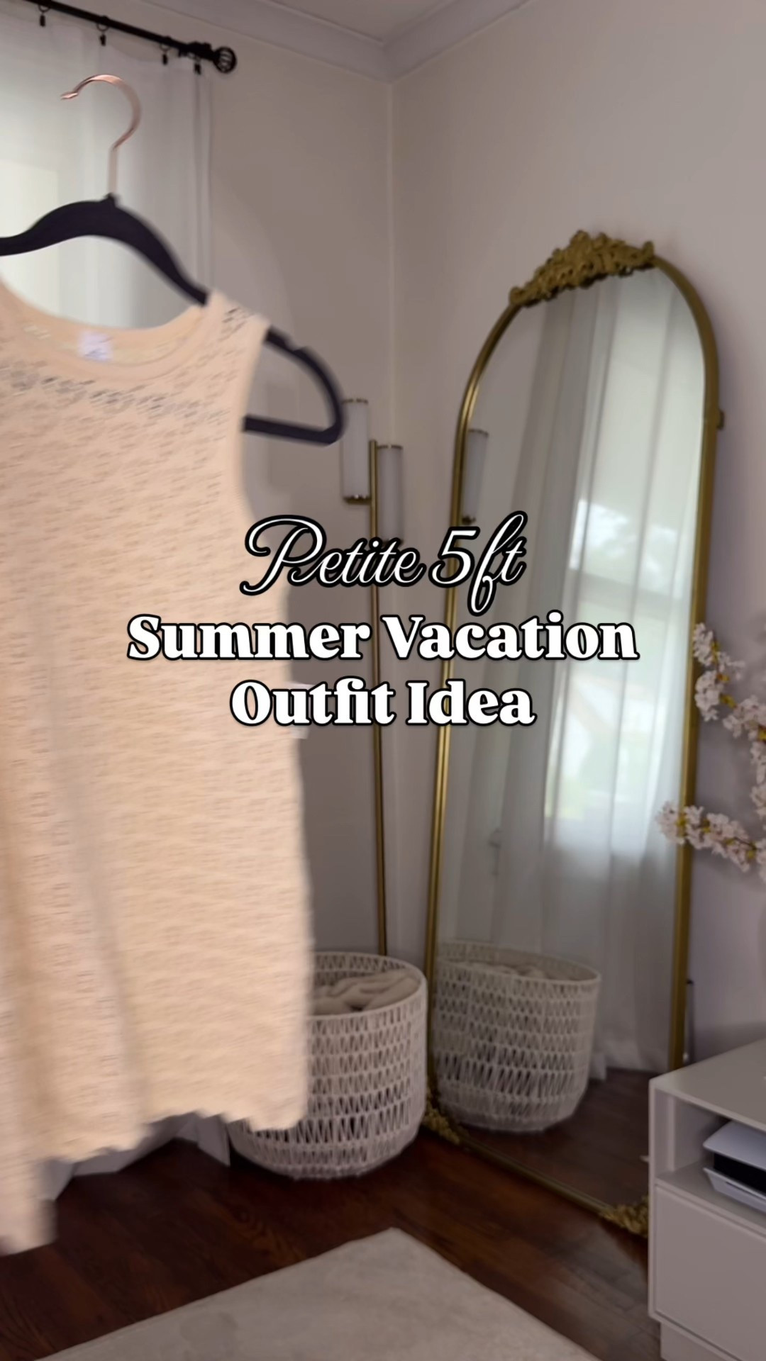 This petite friendly crochet outfit from old navy is currently on sale! Perfect as a summer beach cover up! Available in black. Wearing size small petite 

#LTKPetite #LTKSeasonal #LTKFindsUnder100