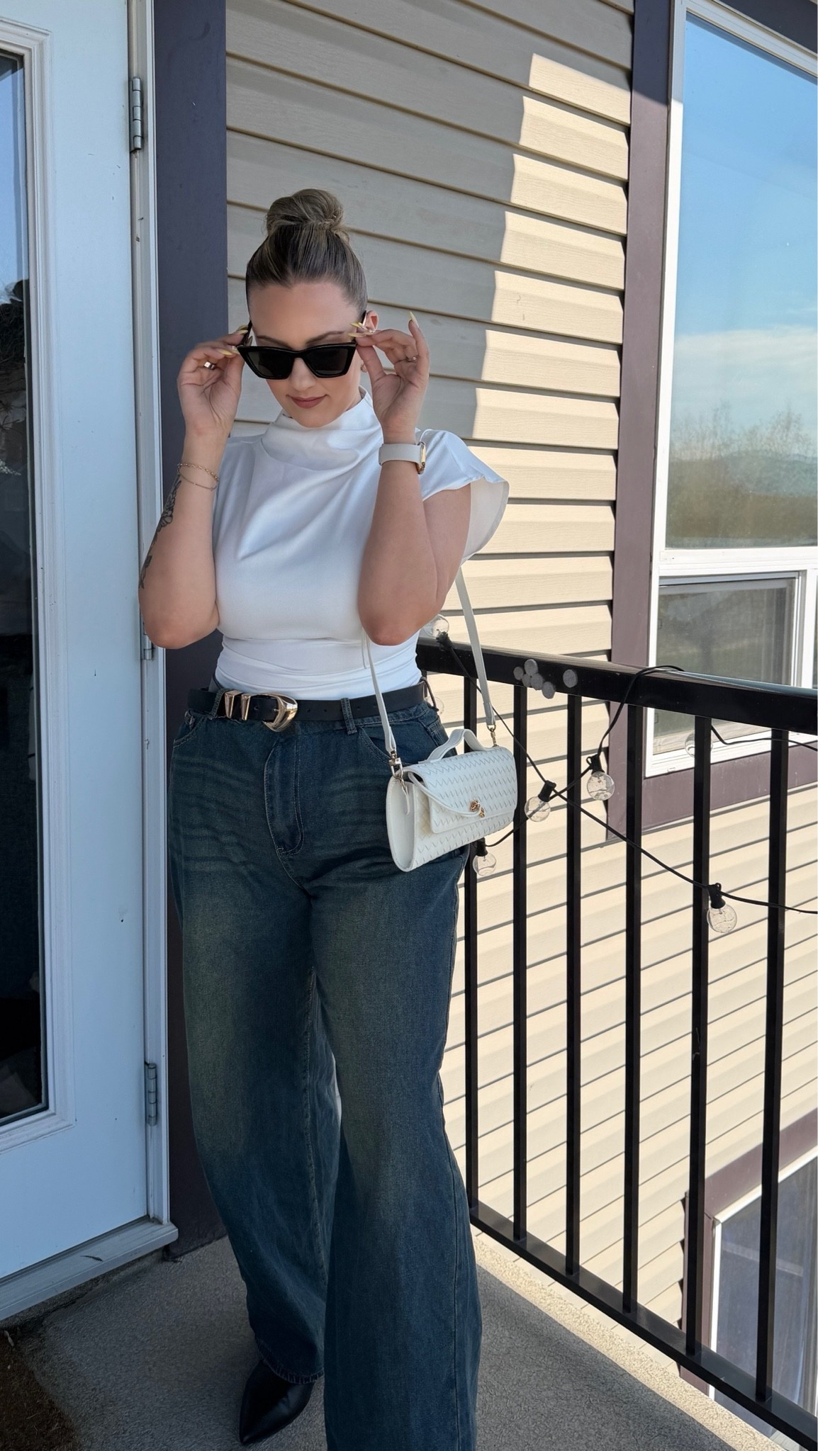 a sunny day calls for sunny looks 💅🏻 🕶️

#LTKdatenight #LTKjeans #LTKsummer