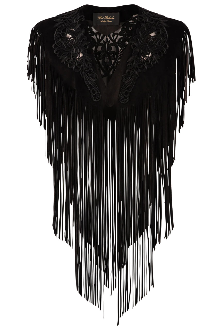 Pat Dahnke Black Cutout Western Collar | Pinto Ranch | Pinto Ranch